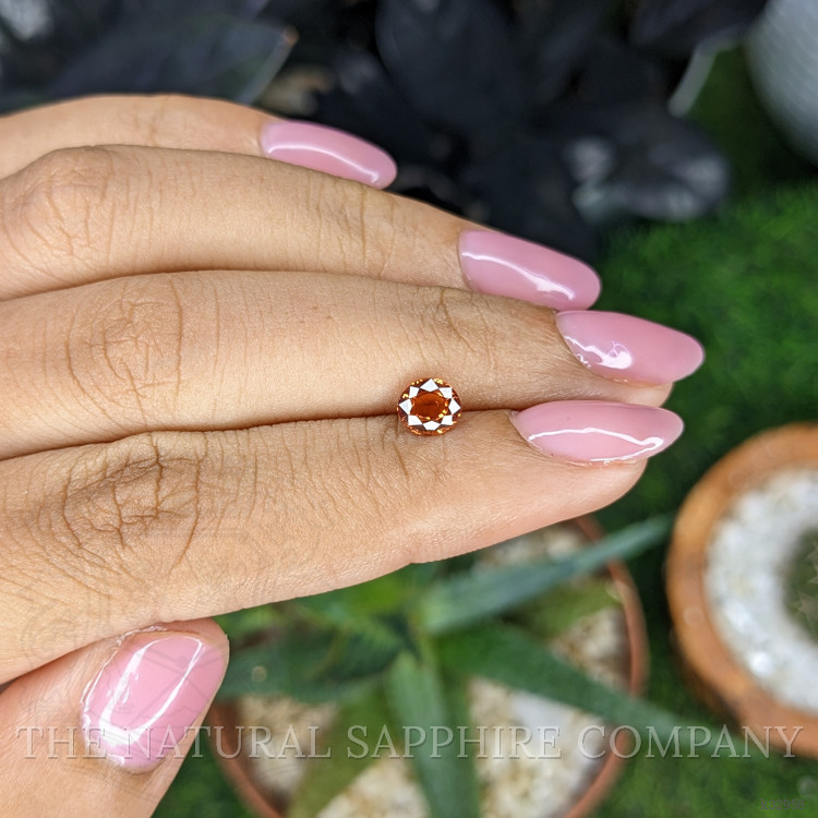 0.80 Ct. Orange Spessartite Garnet from Madagascar
