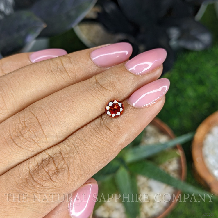 1.14 Ct. Reddish Orange Spessartite Garnet from Madagascar