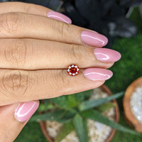 1.14 Ct. Reddish Orange Spessartite Garnet from Madagascar Life Style