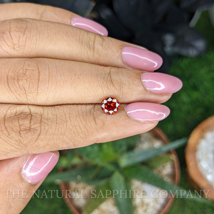 1.14 Ct. Reddish Orange Spessartite Garnet from Madagascar