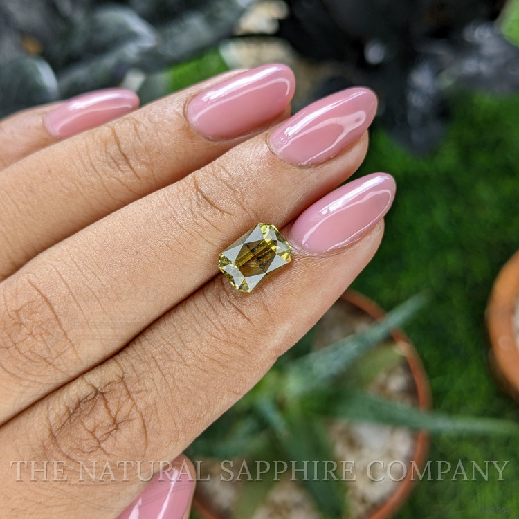2.31 Ct. Greenish Yellow Chrysoberyl from Ceylon (Sri Lanka)