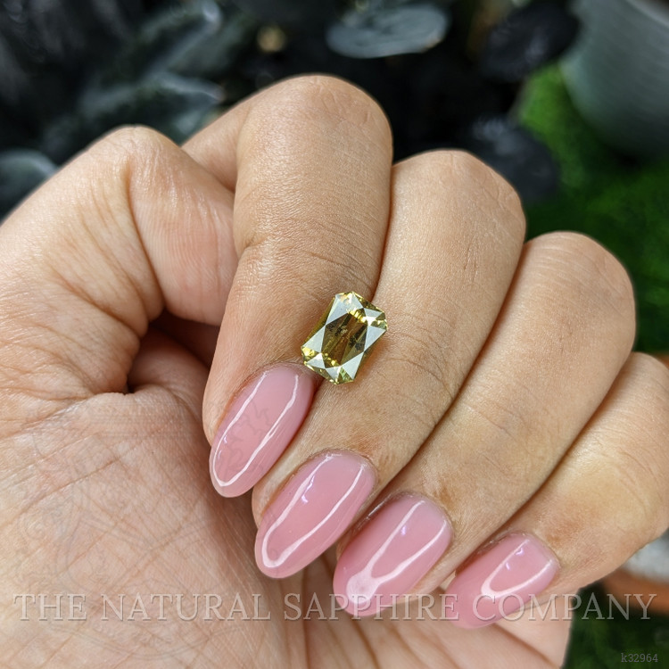 2.31 Ct. Greenish Yellow Chrysoberyl from Ceylon (Sri Lanka)