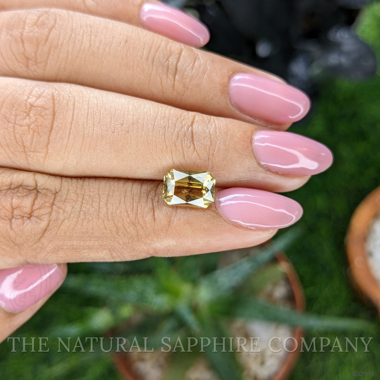 2.31 Ct. Greenish Yellow Chrysoberyl from Ceylon (Sri Lanka)