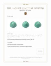 4.60 Ct. Cabochon Turquoise from Persia Appraisal