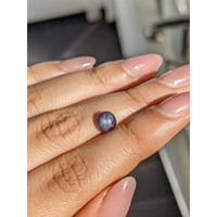 1.35 Ct. Purple Cabochon Star Spinel from Ceylon (Sri Lanka) Life Style