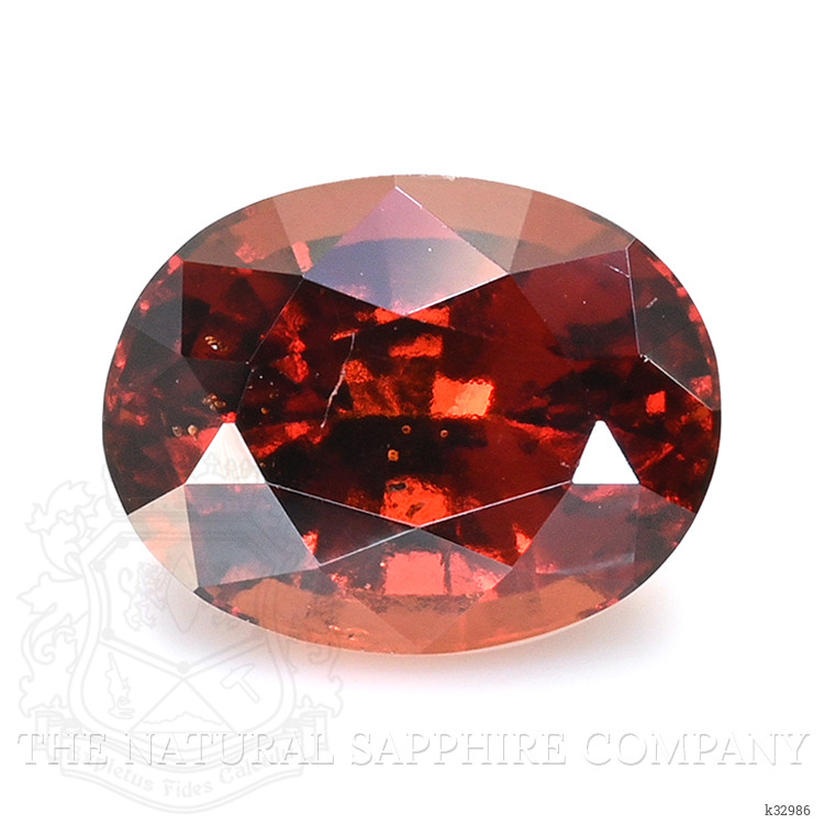 1.28 Ct. Reddish Orange Hessonite Garnet from Madagascar