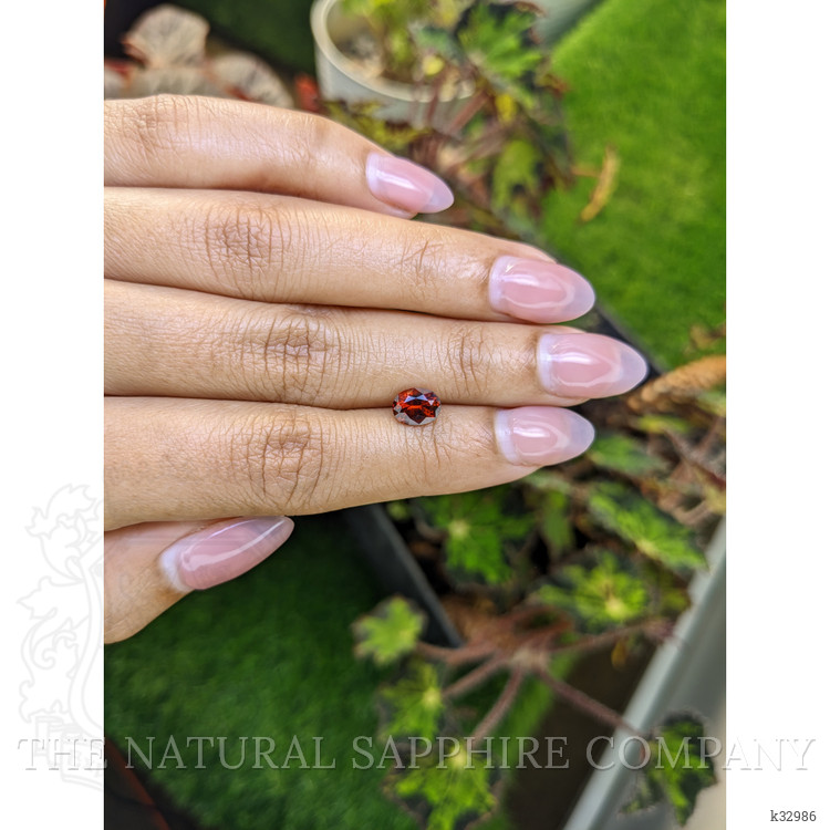 1.28 Ct. Reddish Orange Hessonite Garnet from Madagascar