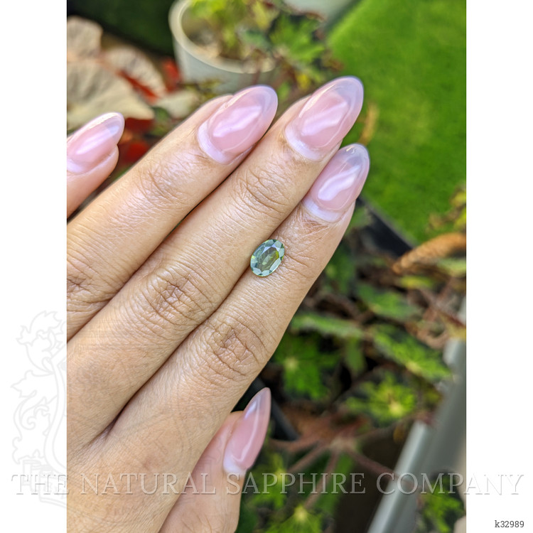 1.39 Ct. Yellowish Green Zircon from Ceylon (Sri Lanka)