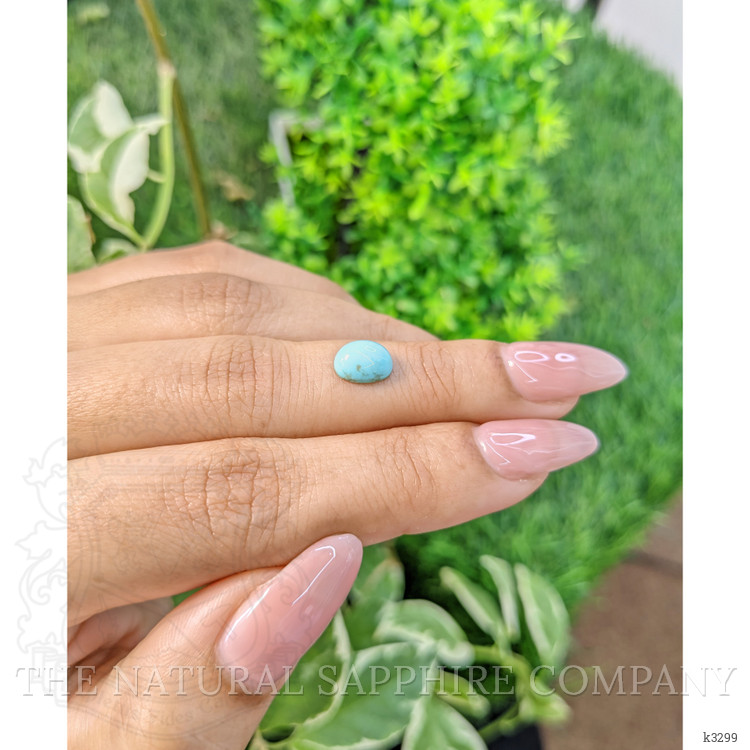 1.21 Ct. Cabochon Turquoise from Persia