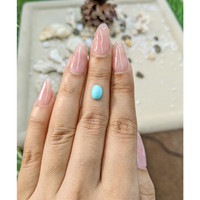 1.21 Ct. Cabochon Turquoise from Persia Life Style