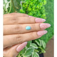 1.21 Ct. Cabochon Turquoise from Persia Life Style