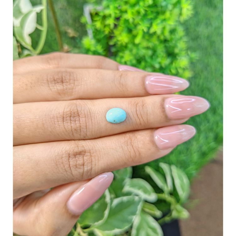 1.21 Ct. Cabochon Turquoise from Persia