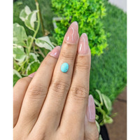 1.21 Ct. Cabochon Turquoise from Persia Life Style