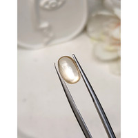 3.51 Ct. Peach Cabochon Moonstone from Ceylon (Sri Lanka) Life Style