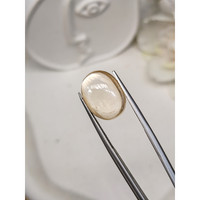 8.01 Ct. Brown Cabochon Moonstone from Ceylon (Sri Lanka) Life Style