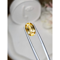 3.06 Ct. Orangish Yellow Citrine from Ceylon (Sri Lanka) Life Style