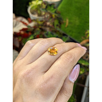 3.10 Ct. Yellow Citrine from Ceylon (Sri Lanka) Life Style