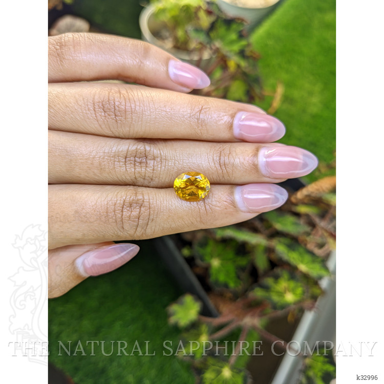 3.10 Ct. Yellow Citrine from Ceylon (Sri Lanka)
