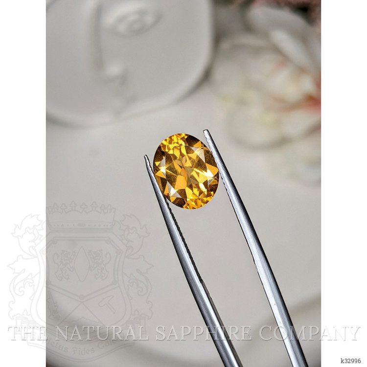 3.10 Ct. Yellow Citrine from Ceylon (Sri Lanka)