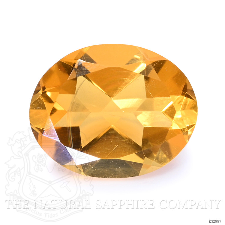 1.93 Ct. Yellowish Orange Citrine from Ceylon (Sri Lanka)