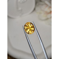3.31 Ct. Orangish Yellow Citrine from Ceylon (Sri Lanka) Life Style