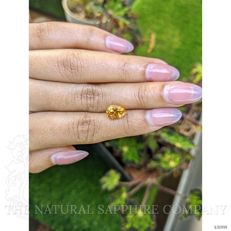 1.83 Ct. Yellowish Orange Citrine from Ceylon (Sri Lanka)