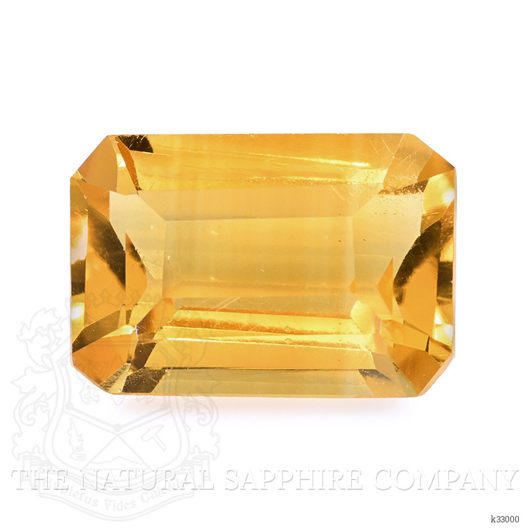 5.00 Ct. Orangish Yellow Citrine from Ceylon (Sri Lanka)