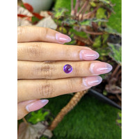 1.92 Ct. Purple Cabochon Amethyst from Ceylon (Sri Lanka) Life Style