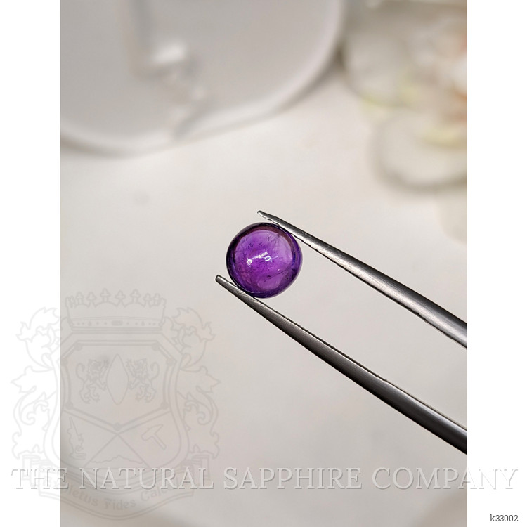 1.92 Ct. Purple Cabochon Amethyst from Ceylon (Sri Lanka)