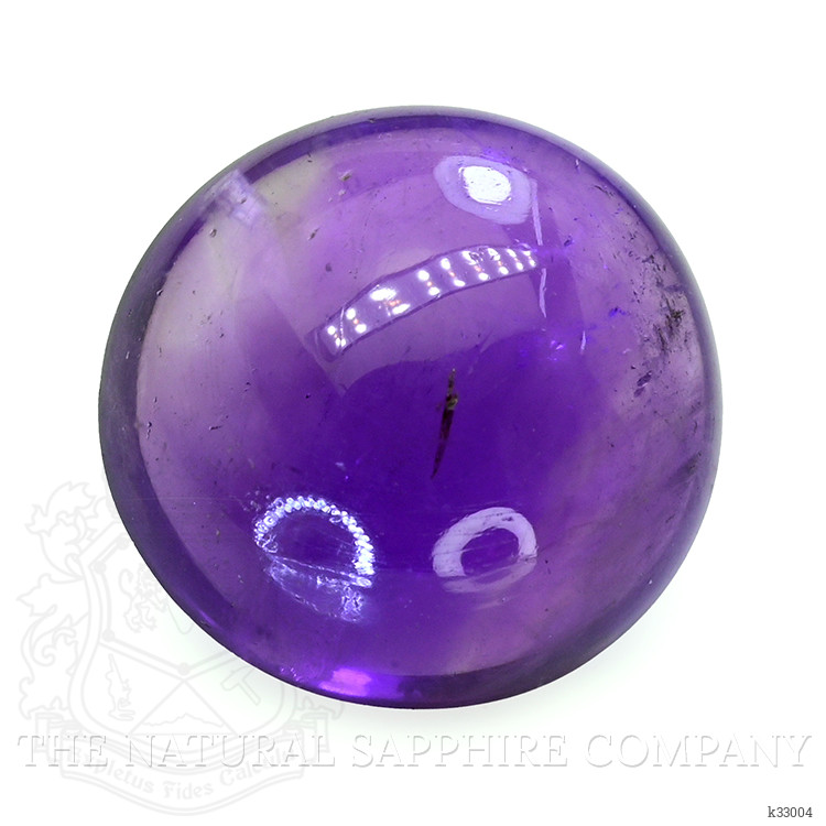 1.83 Ct. Purple Cabochon Amethyst from Ceylon (Sri Lanka)