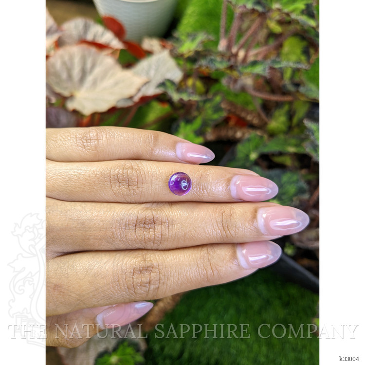 1.83 Ct. Purple Cabochon Amethyst from Ceylon (Sri Lanka)
