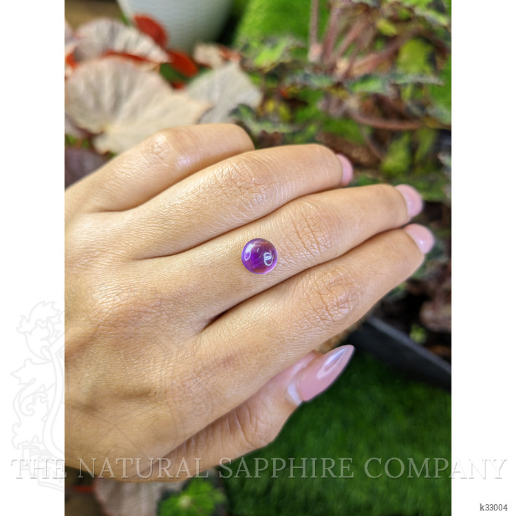 1.83 Ct. Purple Cabochon Amethyst from Ceylon (Sri Lanka)