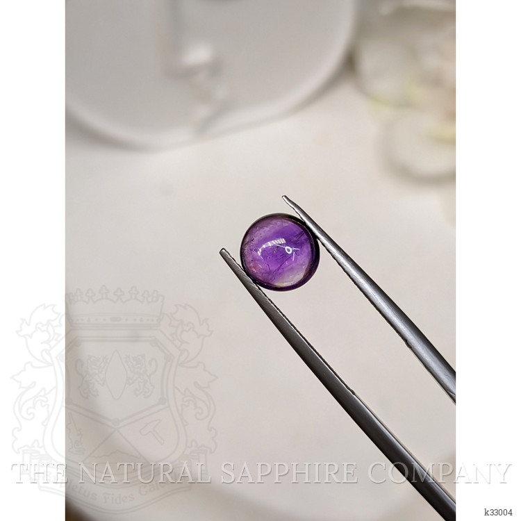 1.83 Ct. Purple Cabochon Amethyst from Ceylon (Sri Lanka)