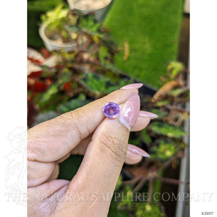 1.62 Ct. Purple Amethyst from Ceylon (Sri Lanka)