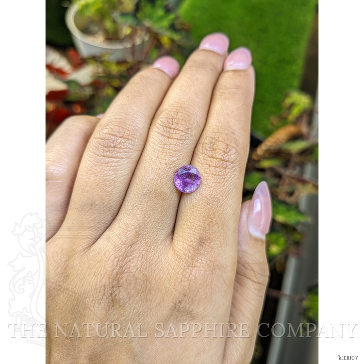 1.62 Ct. Purple Amethyst from Ceylon (Sri Lanka)