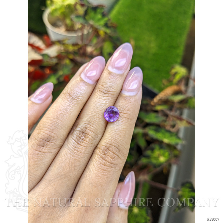 1.62 Ct. Purple Amethyst from Ceylon (Sri Lanka)