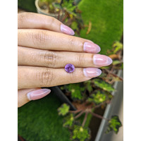 1.62 Ct. Purple Amethyst from Ceylon (Sri Lanka) Life Style
