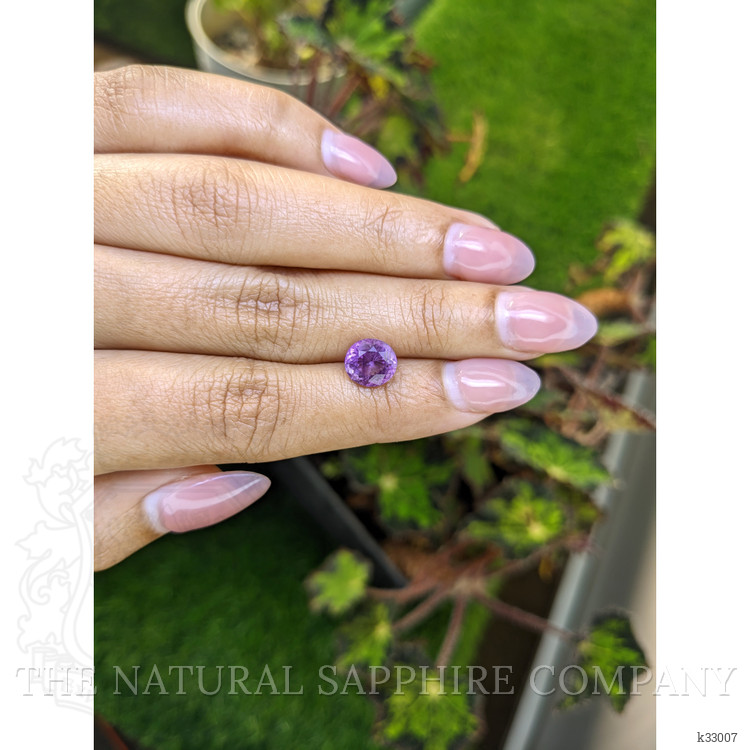 1.62 Ct. Purple Amethyst from Ceylon (Sri Lanka)