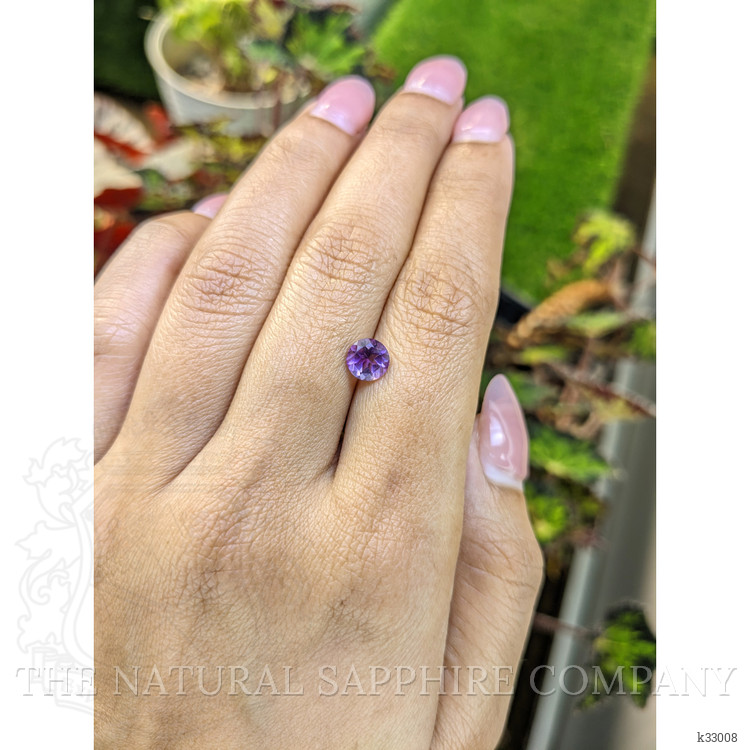 0.80 Ct. Purple Amethyst from Ceylon (Sri Lanka)