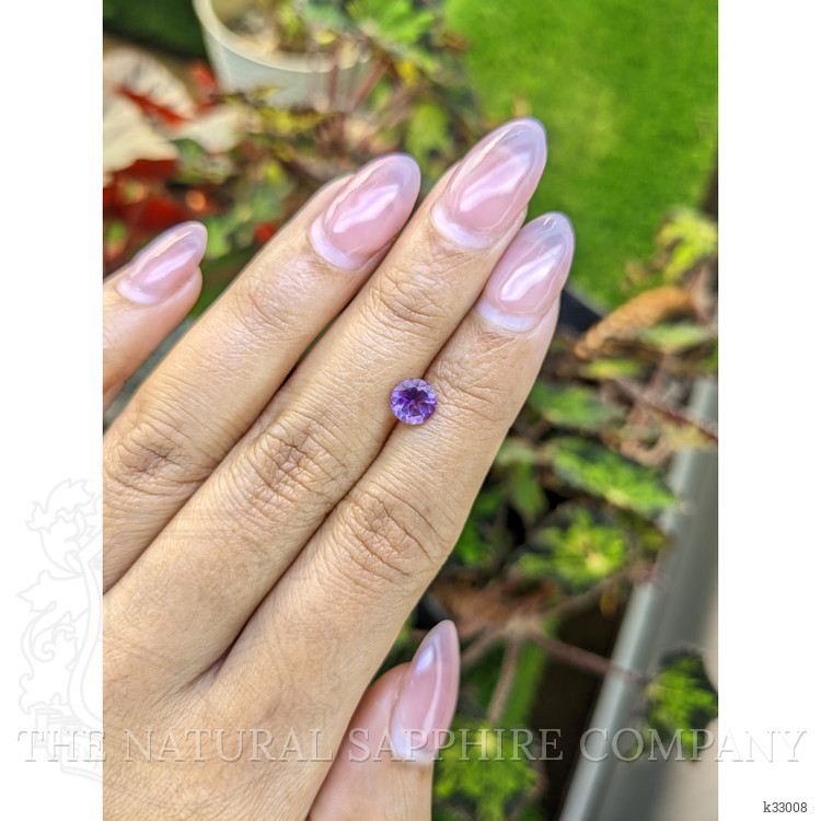 0.80 Ct. Purple Amethyst from Ceylon (Sri Lanka)