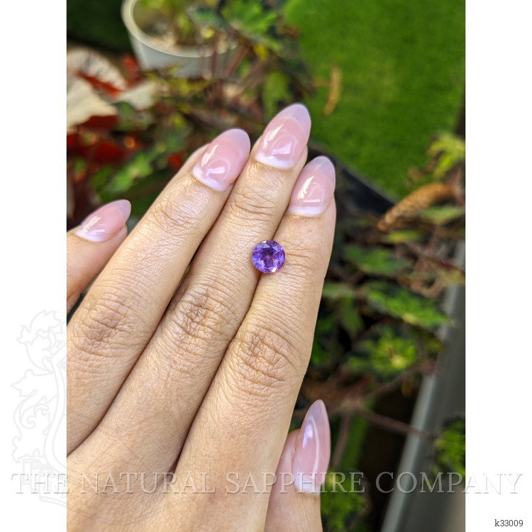 1.30 Ct. Purple Amethyst from Ceylon (Sri Lanka)