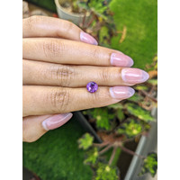 1.30 Ct. Purple Amethyst from Ceylon (Sri Lanka) Life Style