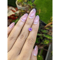 0.95 Ct. Purple Amethyst from Ceylon (Sri Lanka) Life Style