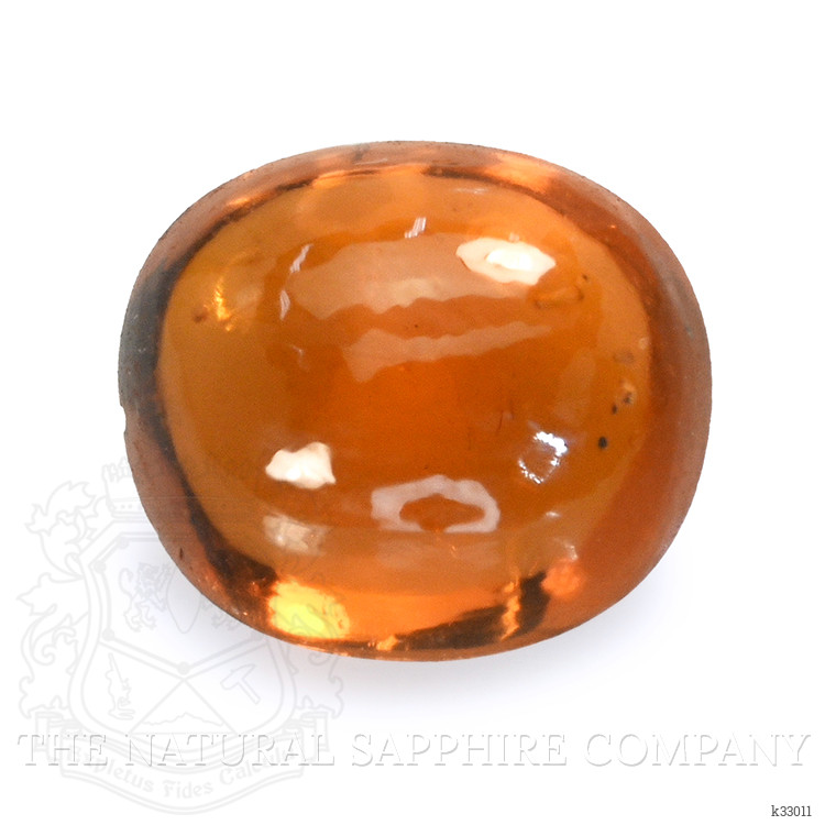 0.96 Ct. Orange Cabochon Hessonite Garnet from Madagascar