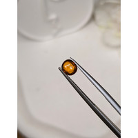 0.96 Ct. Orange Cabochon Hessonite Garnet from Madagascar Life Style