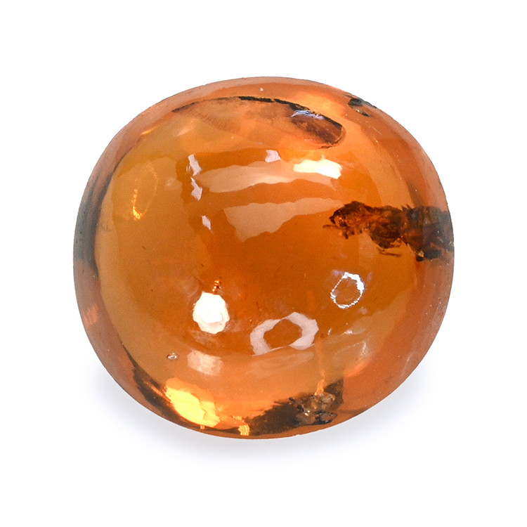 1.35 Ct. Orange Cabochon Hessonite Garnet from Madagascar