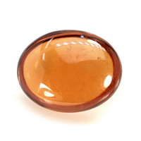 2.01 Ct. Orange Cabochon Hessonite Garnet from Madagascar Video