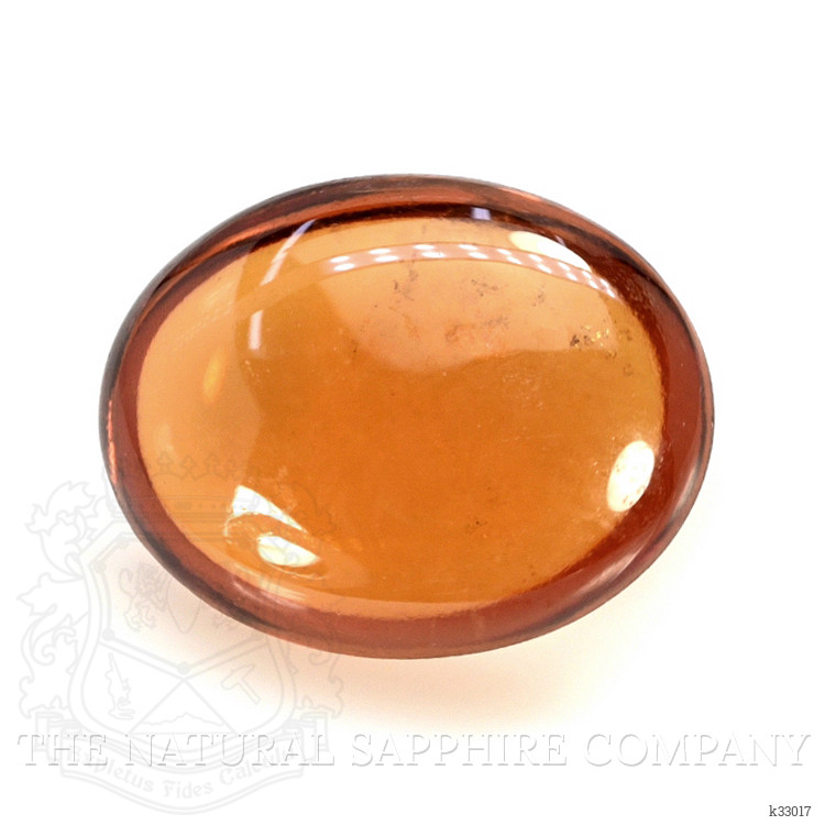 2.01 Ct. Orange Cabochon Hessonite Garnet from Madagascar