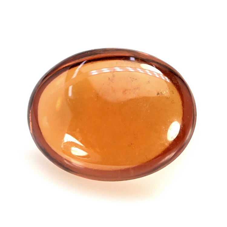 2.01 Ct. Orange Cabochon Hessonite Garnet from Madagascar