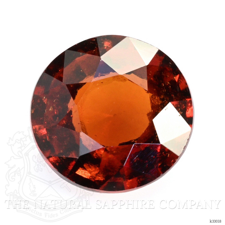 2.05 Ct. Reddish Orange Hessonite Garnet from Madagascar